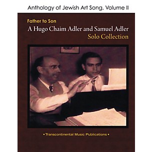 Transcontinental Music Anthology of Jewish Art Song, Vol. 2 Transcontinental Music Folios Series Softcover by Samuel Adler
