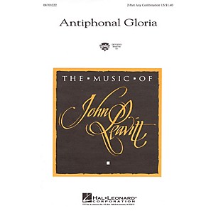 Hal Leonard Antiphonal Gloria 2-Part any combination