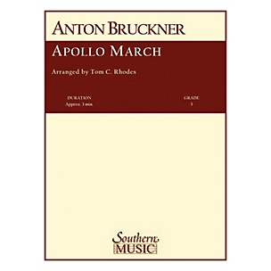 Southern Apollo March Concert Band Level 3 Arranged by Tom Rhodes