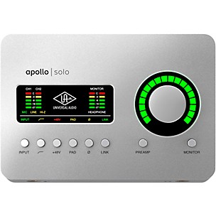 Universal Audio Apollo Solo USB Heritage Edition Audio Interface