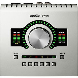 Universal Audio Apollo Twin DUO with Realtime UAD Processing