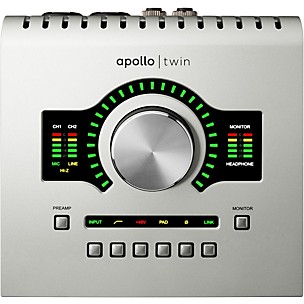 Universal Audio Apollo Twin SOLO with Realtime UAD Processing