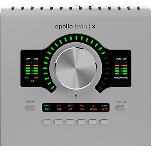 Universal Audio Apollo Twin X DUO Gen 2 10x6 Thunderbolt 3 Audio Interface