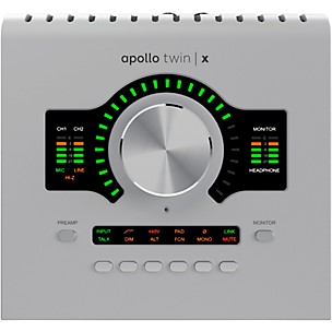 Universal Audio Apollo Twin X QUAD 10x6 Gen 2 Thunderbolt 3 Audio Interface