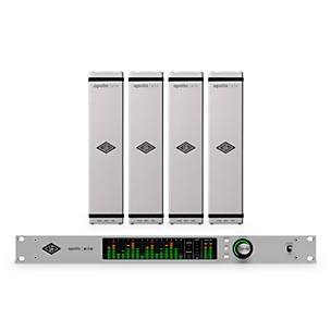 Universal Audio Apollo X16D Essentials+ 18x20 TB Audio Interface Dante With Four Apollo e1x Remote-Controllable Unison Preamps