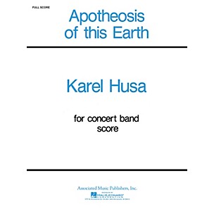 Associated Apotheosis of This Earth (Full Score) Concert Band Level 4-5 Composed by Karel Husa