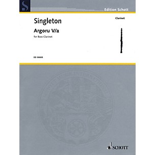 Schott Argoru Va for Bass Clarinet Woodwind Solo Series Softcover