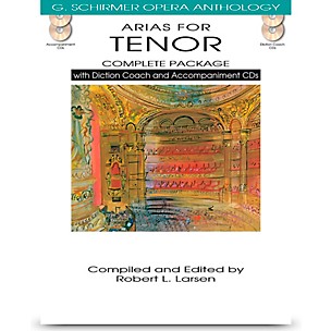 Hal Leonard Arias For Tenor - Complete Package with Book, Diction Coach and Accompaniment CDs