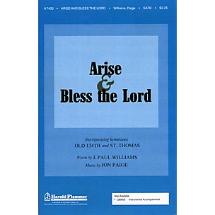Hal Leonard Arise And Bless The Lord SATB