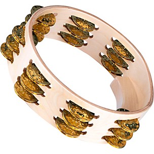 MEINL Artisan Compact Maple Wood Tambourine Three Rows