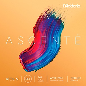 Ascente Violin String Set 1/8 Size, Medium