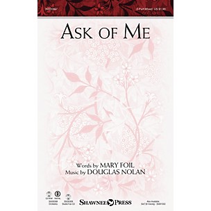 Shawnee Press Ask of Me Studiotrax CD Composed by Douglas Nolan