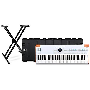 Arturia AstroLab Stage Keyboard with Roadrunner Jetway Hardshell Flight Case (Keyboard Stand Included)