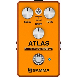 GAMMA Atlas Boosted Overdrive Guitar Effects Pedal