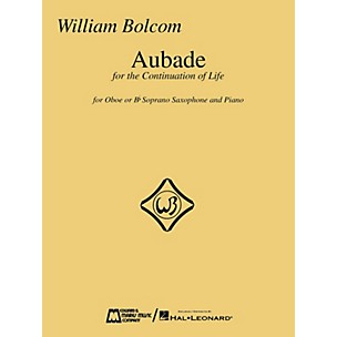 Hal Leonard Aubade (For Oboe or B-flat Soprano Saxophone with Piano) Woodwind Solo Series