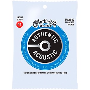 Martin Authentic Acoustic Phosphor Bronze Light Bass Strings