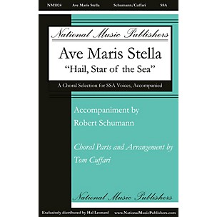 National Music Publishers Ave Maris Stella SSA composed by Tom Cuffari