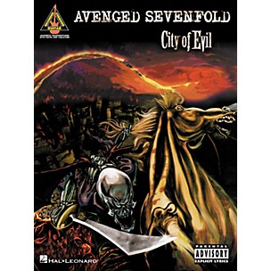 Hal Leonard Avenged Sevenfold City of Evil Guitar Tab Songbook