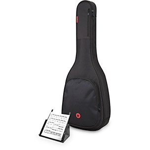 Road Runner Avenue II Acoustic Guitar Gig Bag w/ PROP-IT Portable Music Stand