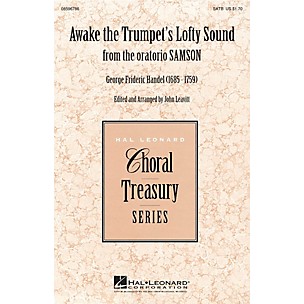 Hal Leonard Awake the Trumpet's Lofty Sound (from Samson) SATB composed by George Frideric Handel