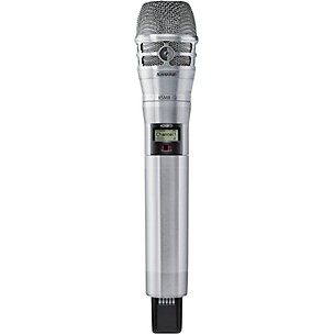 Shure Axient Digital ADX2FD/K8N Wireless Handheld Microphone Transmitter With KSM8 Capsule in Nickel