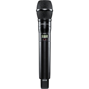 Shure Axient Digital ADX2FD/K9HSB Wireless Handheld Microphone Transmitter With KSM9HS Capsule in Black