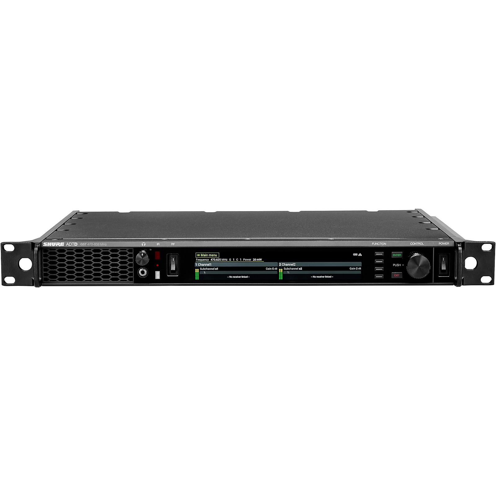 【SHURE】シュアワイヤレス受信機AXT400分配アンプAXT630セット Shure Wireless Axt400 Axt-400 Receiver Tested Professional Audio