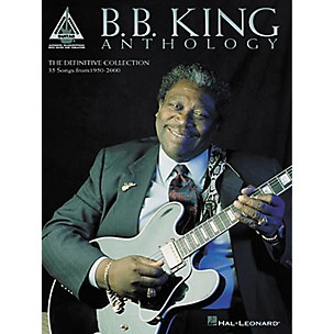 Hal Leonard B.B. King Anthology Guitar Tab Book