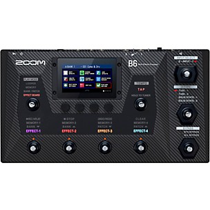 Zoom B6 Multi-Effects Processor for Bass -