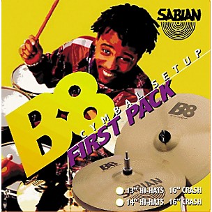 Sabian B8 First Cymbal Pack