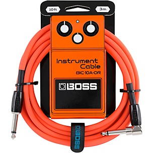 BOSS BIC-10 Straight to Angled Instrument Cable