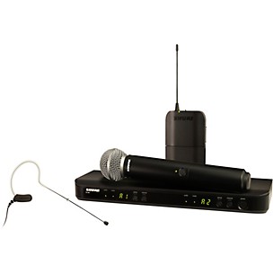 Shure BLX1288/MX53 Wireless Combo System With SM58 Handheld and MX153 Earset