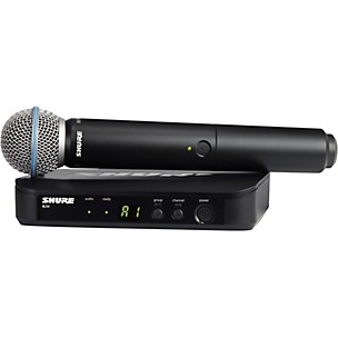 Shure BLX24/B58 Handheld Wireless System With BETA 58A Capsule