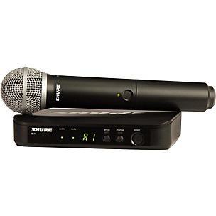 Shure BLX24 Handheld Wireless System With PG58 Capsule