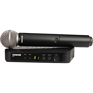 Shure BLX24/SM58 Handheld Wireless System With SM58 Capsule