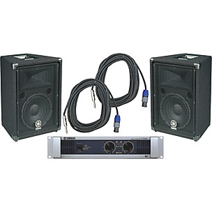 Yamaha BR10 / P2500S Speaker & Amp Package