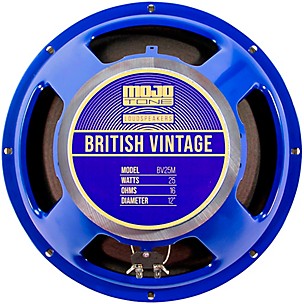 Mojotone BV-25M 25W 12" British Vintage Series Guitar Speaker 16 OHM