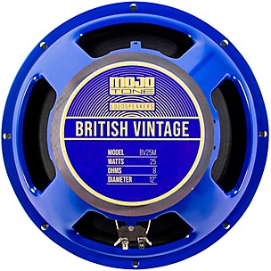 Mojotone BV-25M 25W 12" British Vintage Series Guitar Speaker 8 OHM