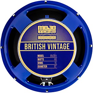 Mojotone BV-30V 60W 12" British Vintage Series Guitar Speaker 16 OHM