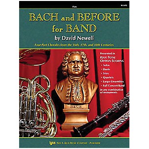 KJOS Bach And Before for Band Flute