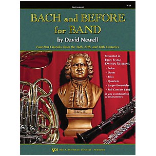 KJOS Bach And Before for Band Oboe