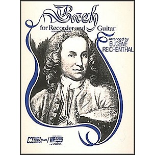 Hal Leonard Bach for Recorder And Guitar (for Soprano Or Tenor Recorder)