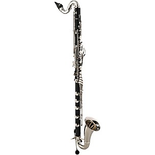 Backun Alpha Bass Clarinet Low C W/Nickel Plated Keys Nickel Keys Low C