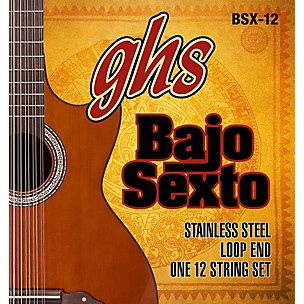 GHS Bajo Sexto 12-String Guitar String Set