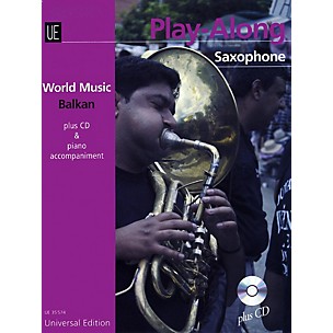 Carl Fischer Balkan Play-Along Book with CD - Saxophone with Accompaniment