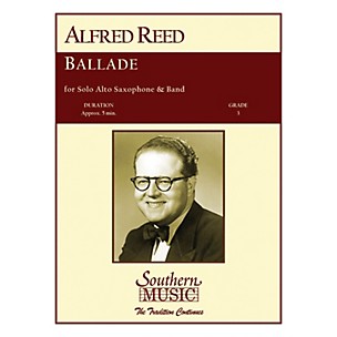 Southern Ballade Concert Band Level 3 Composed by Don Gillis, Alfred Reed