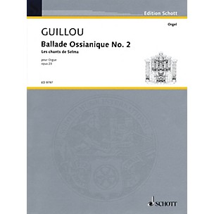 Schott Ballade Ossianique No. 2, Op. 23 (Les chants de Selma (1971)) Schott Series