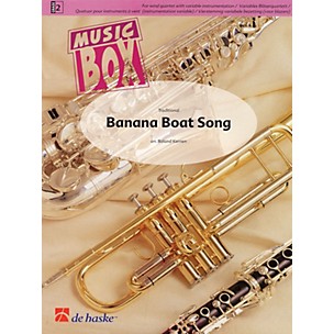 De Haske Music Banana Boat Song (Music Box Variable Wind Quartet plus Percussion) Concert Band Level 2 by Roland Kernen