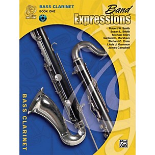 Alfred Band Expressions Book One Student Edition Bass Clarinet Book & CD