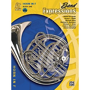 Alfred Band Expressions Book One Student Edition Horn in F Book & CD